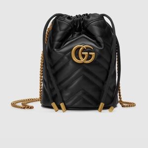 GUCCI MARMONT BUCKET BAG